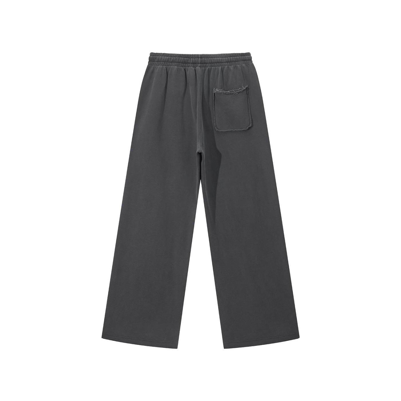 VoidMourne Snow Washed Raw Edge Sweatpants