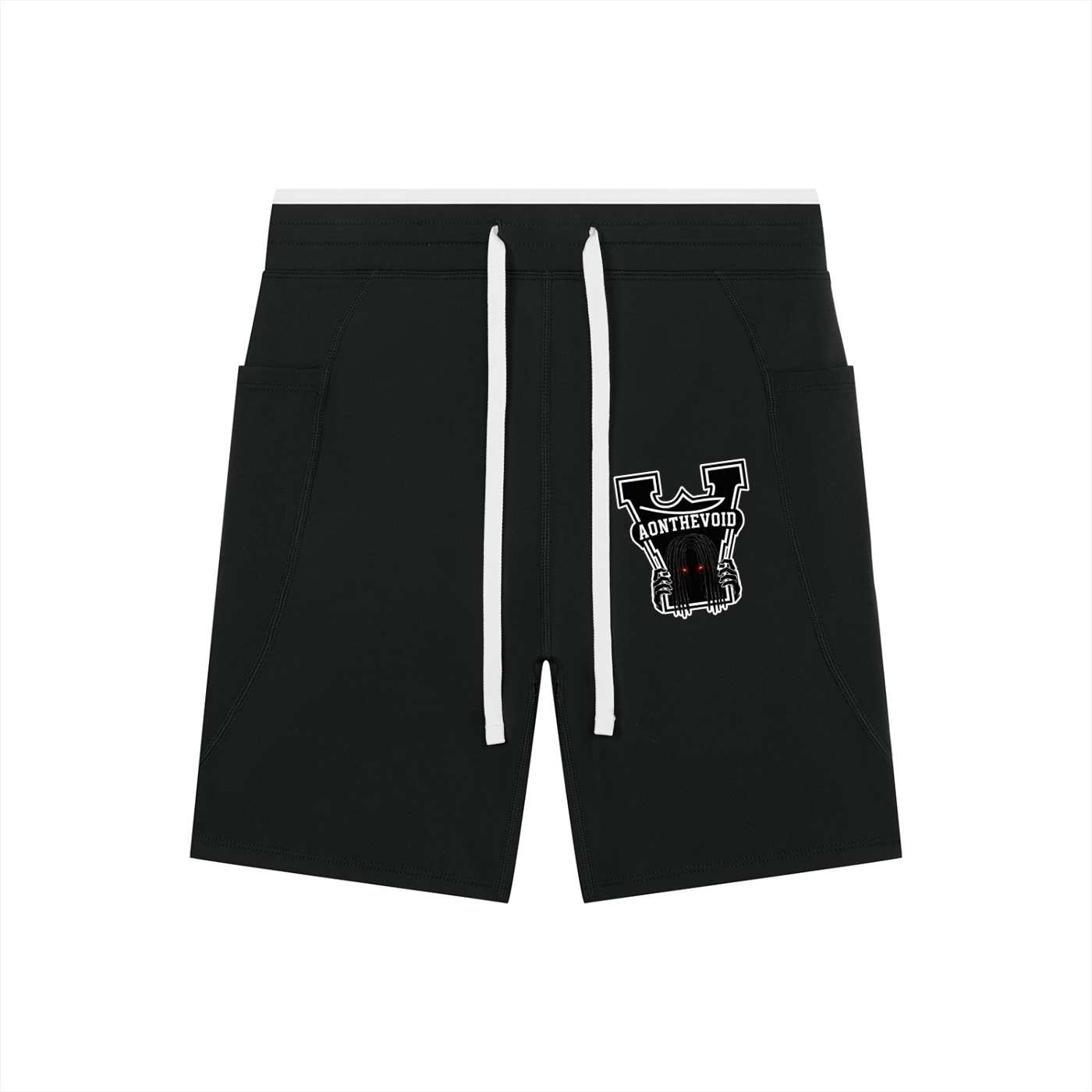 Women's High Rise Color Block Yoga Shorts