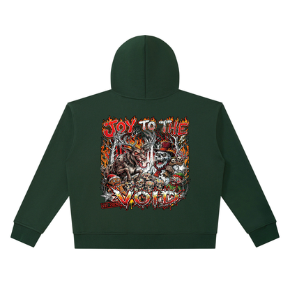 VoidMas Unisex Heavyweight Full Zip Boxy Hoodie