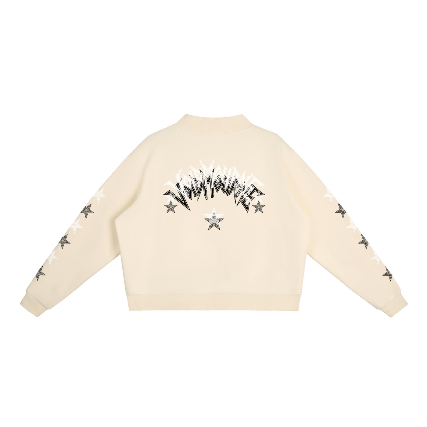 VoidMourne Essential Fleece Mock-Neck Crew Sweatshirt