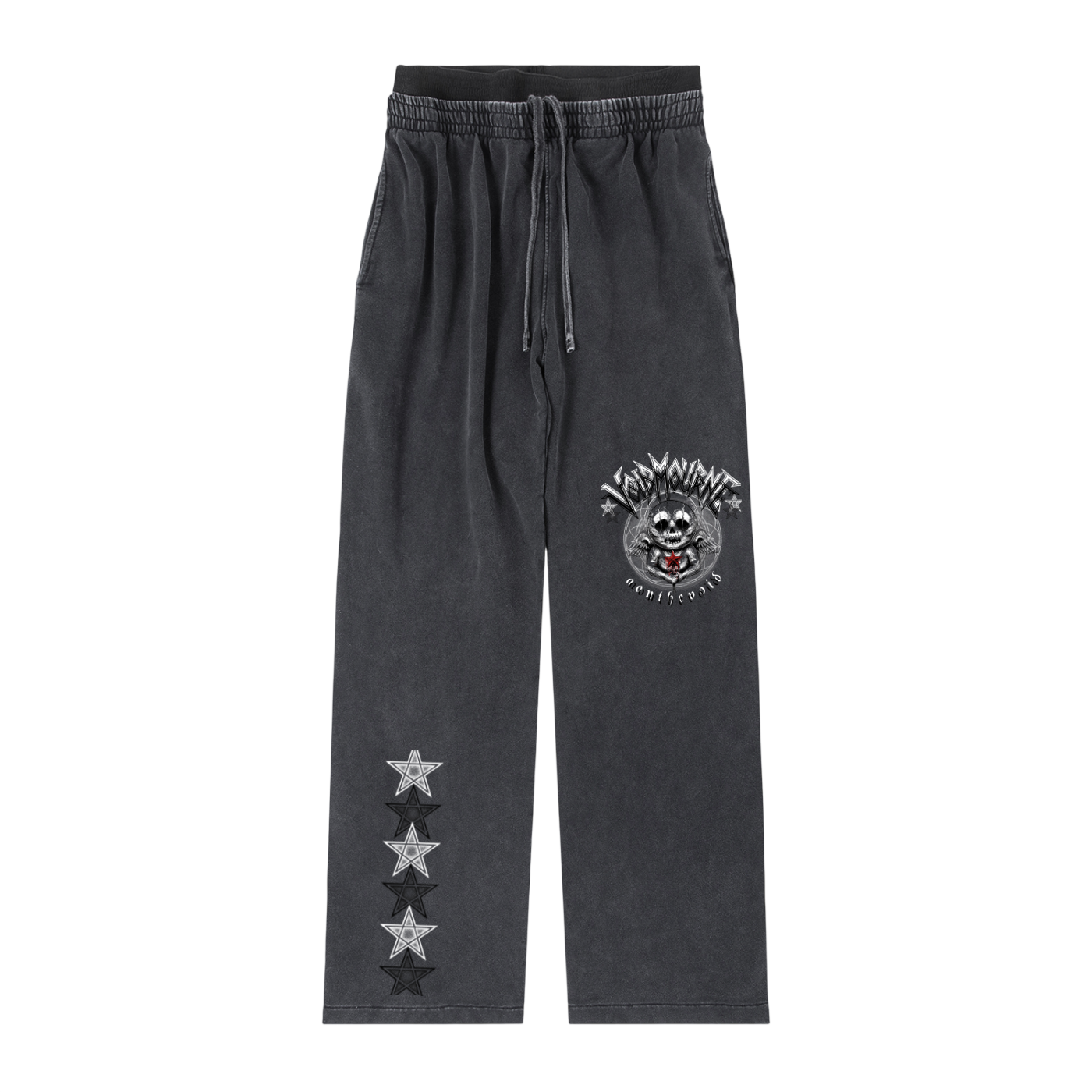VoidMourne intage Washed Waist Pants