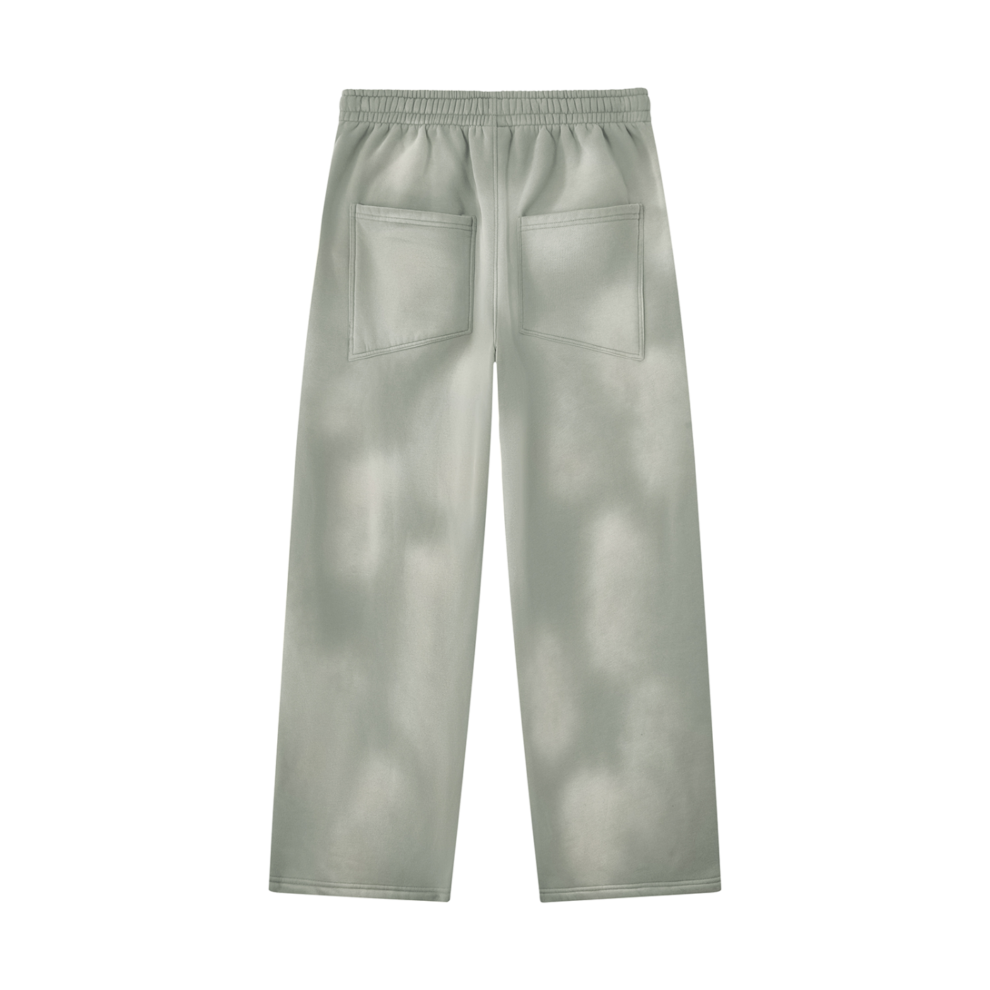 VoidMourne Unisex Sunfade Wide Leg Fleece Sweatpants