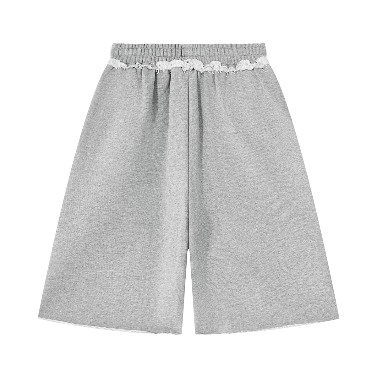 VoidMas Unisex Heavyweight Raw Edge Shorts