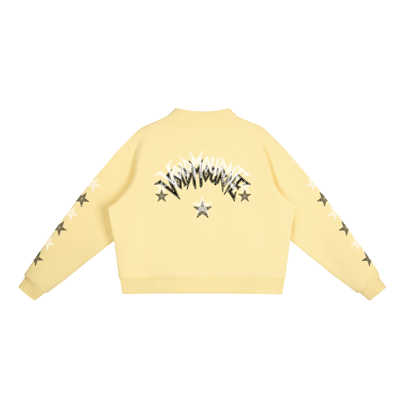 VoidMourne Essential Fleece Mock-Neck Crew Sweatshirt