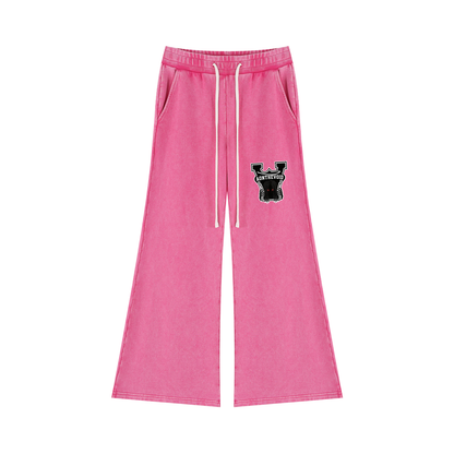 Women’s Mineral Wash Flared Leg Sweatpants