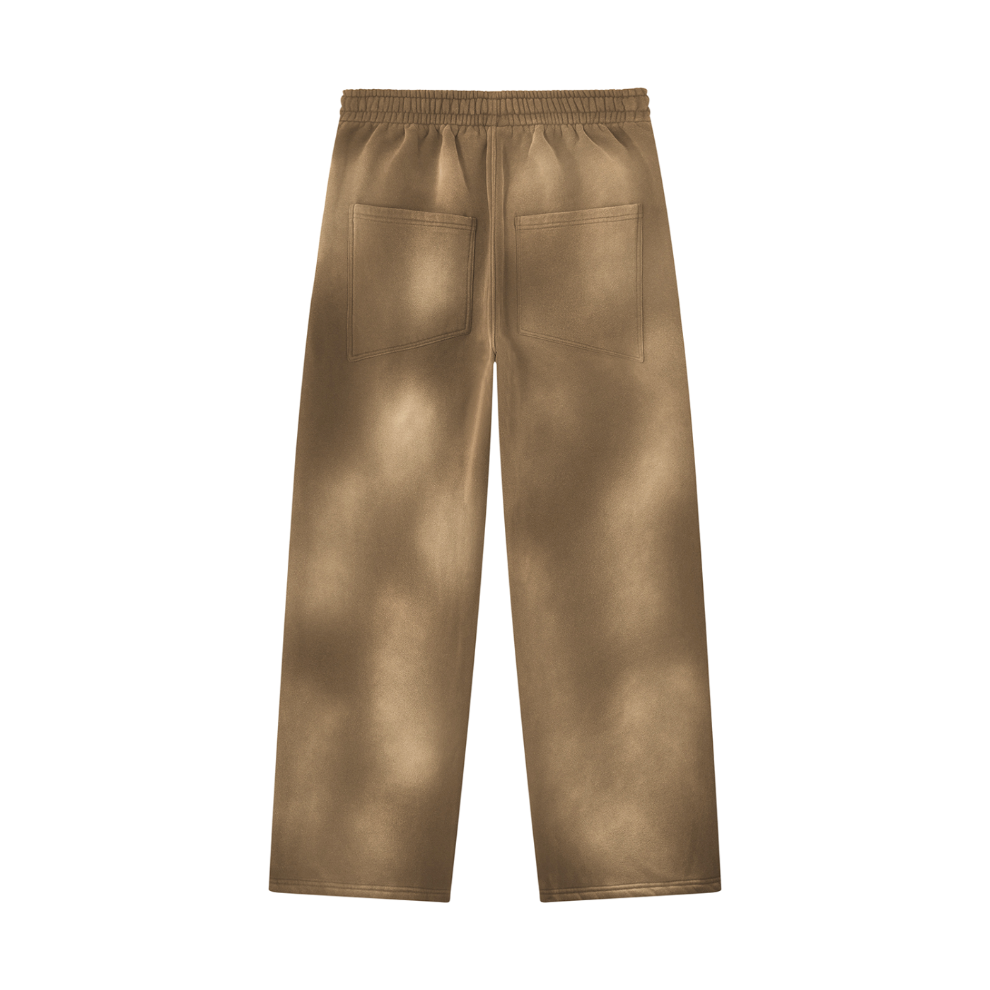 VoidMourne Unisex Sunfade Wide Leg Fleece Sweatpants