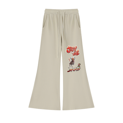 VoidMas Women’s Vintage Wash Flared Sweatpants