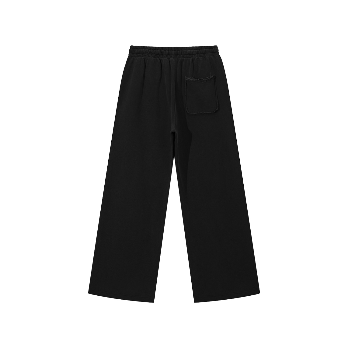 VoidMourne Snow Washed Raw Edge Sweatpants