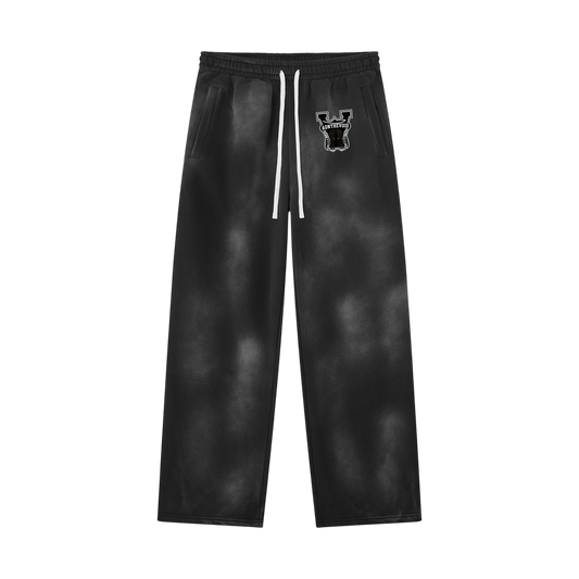 Unisex Sunfade Washed Fleece Cargo Pants