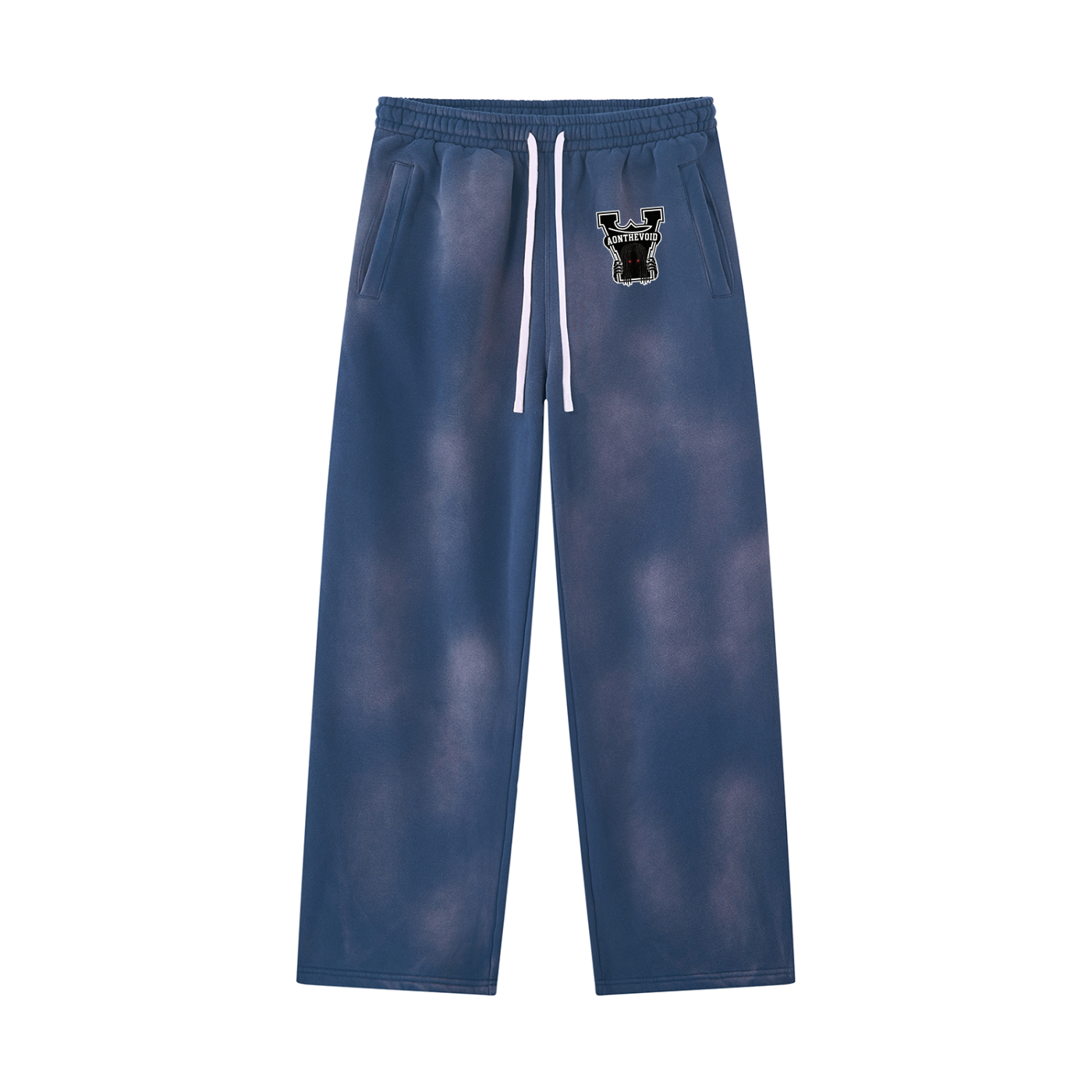 Unisex Sunfade Washed Fleece Cargo Pants