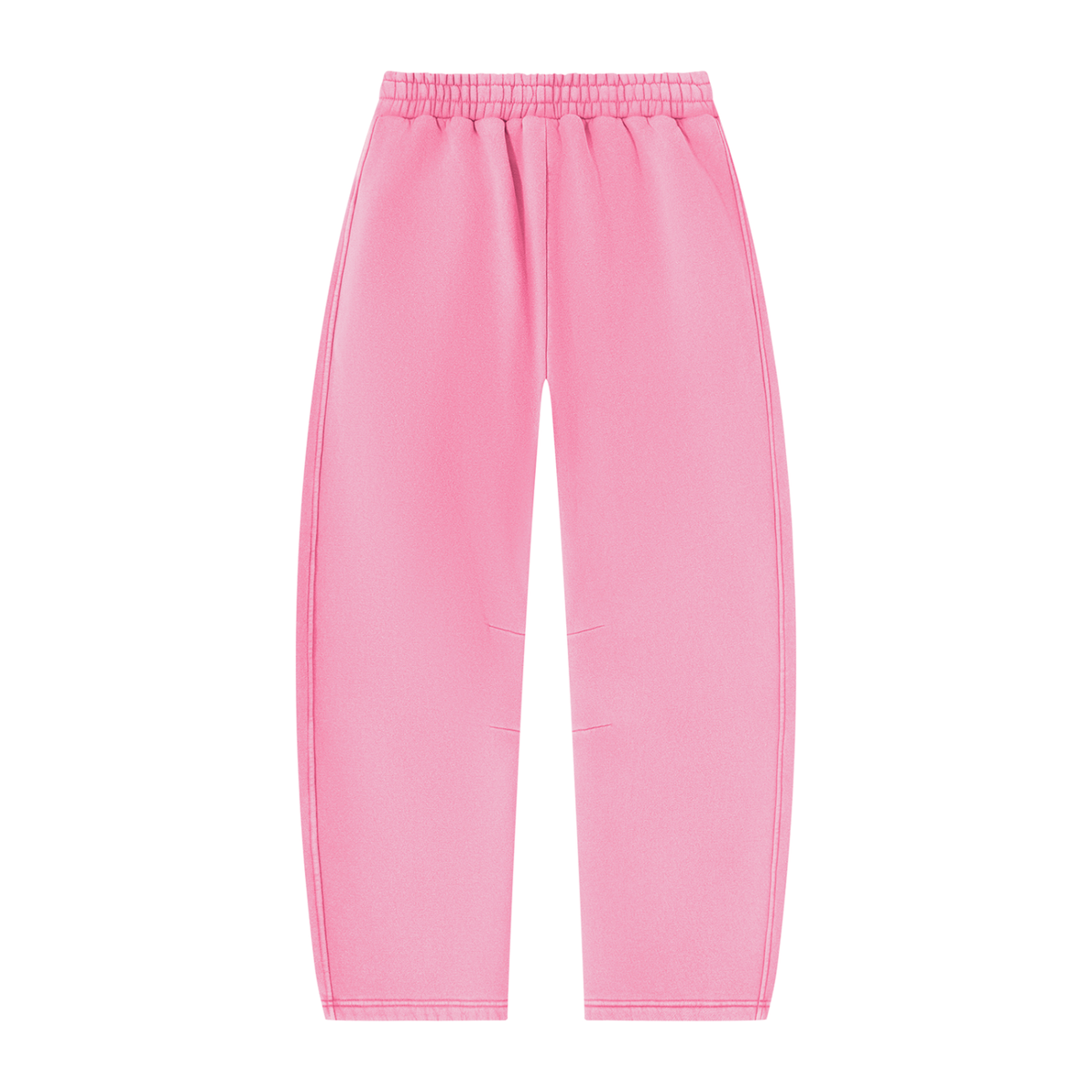 VoidMas Unisex Vintage Wash Barrel Leg Fleece Sweatpants