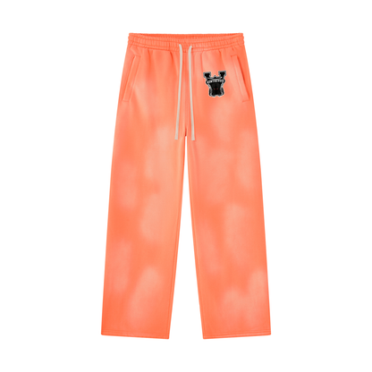 Unisex Sunfade Washed Fleece Cargo Pants