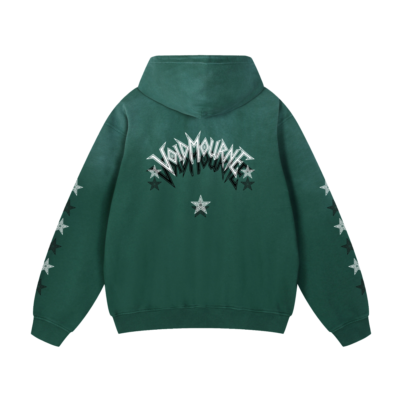 VoidMourne Heavyweight Sunfade Oversized Hoodie