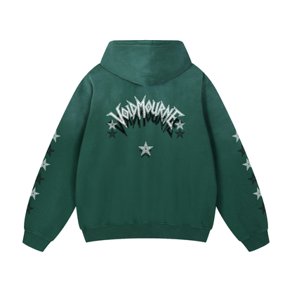 VoidMourne Heavyweight Sunfade Oversized Hoodie