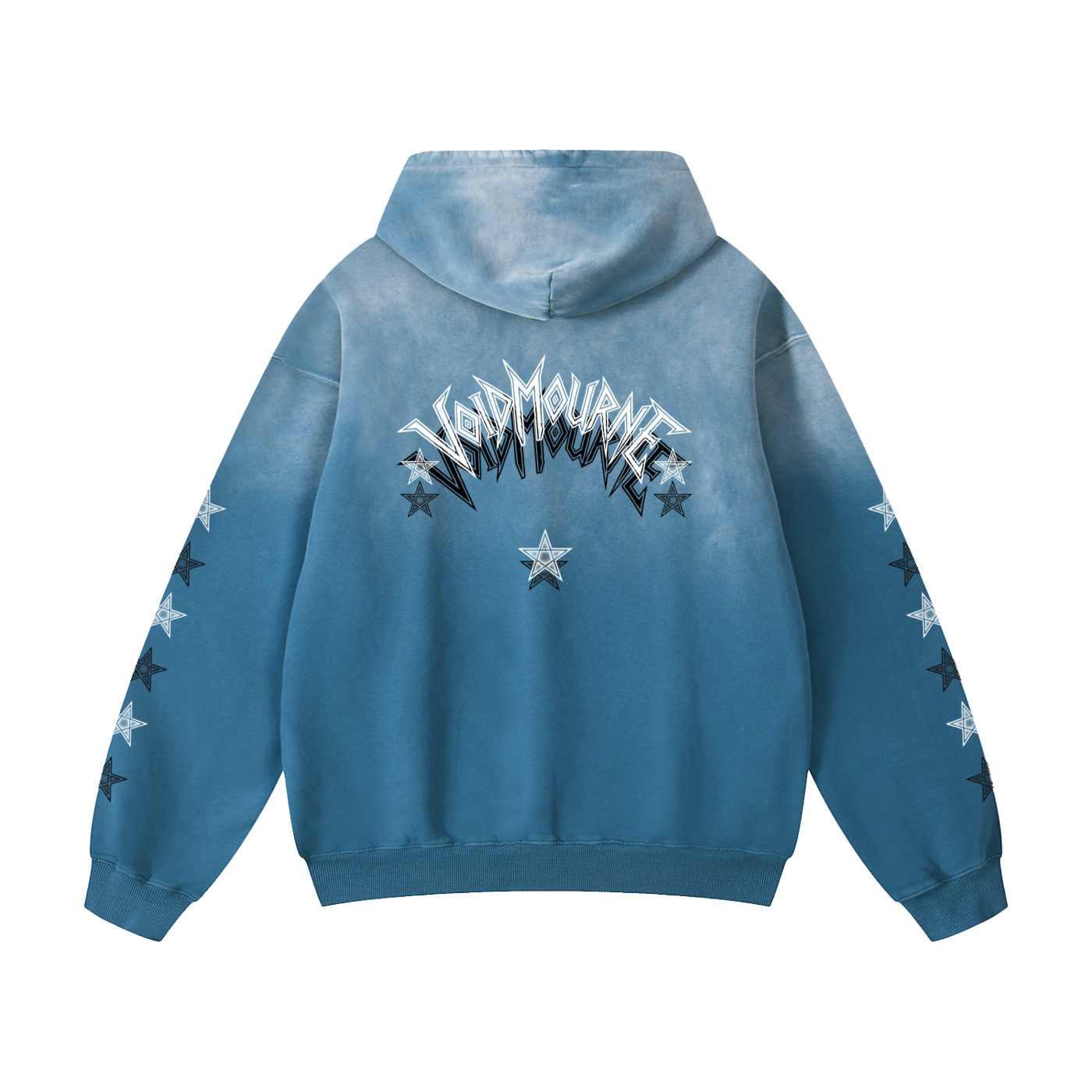 VoidMourne Heavyweight Sunfade Oversized Hoodie