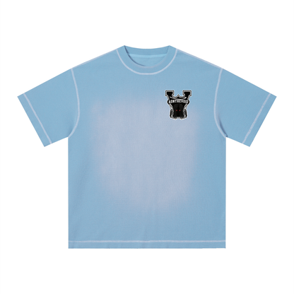 Unisex Sunfade Waffle Boxy T-Shirt