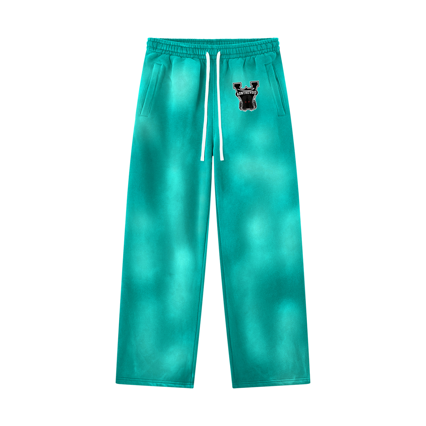 Unisex Sunfade Washed Fleece Cargo Pants