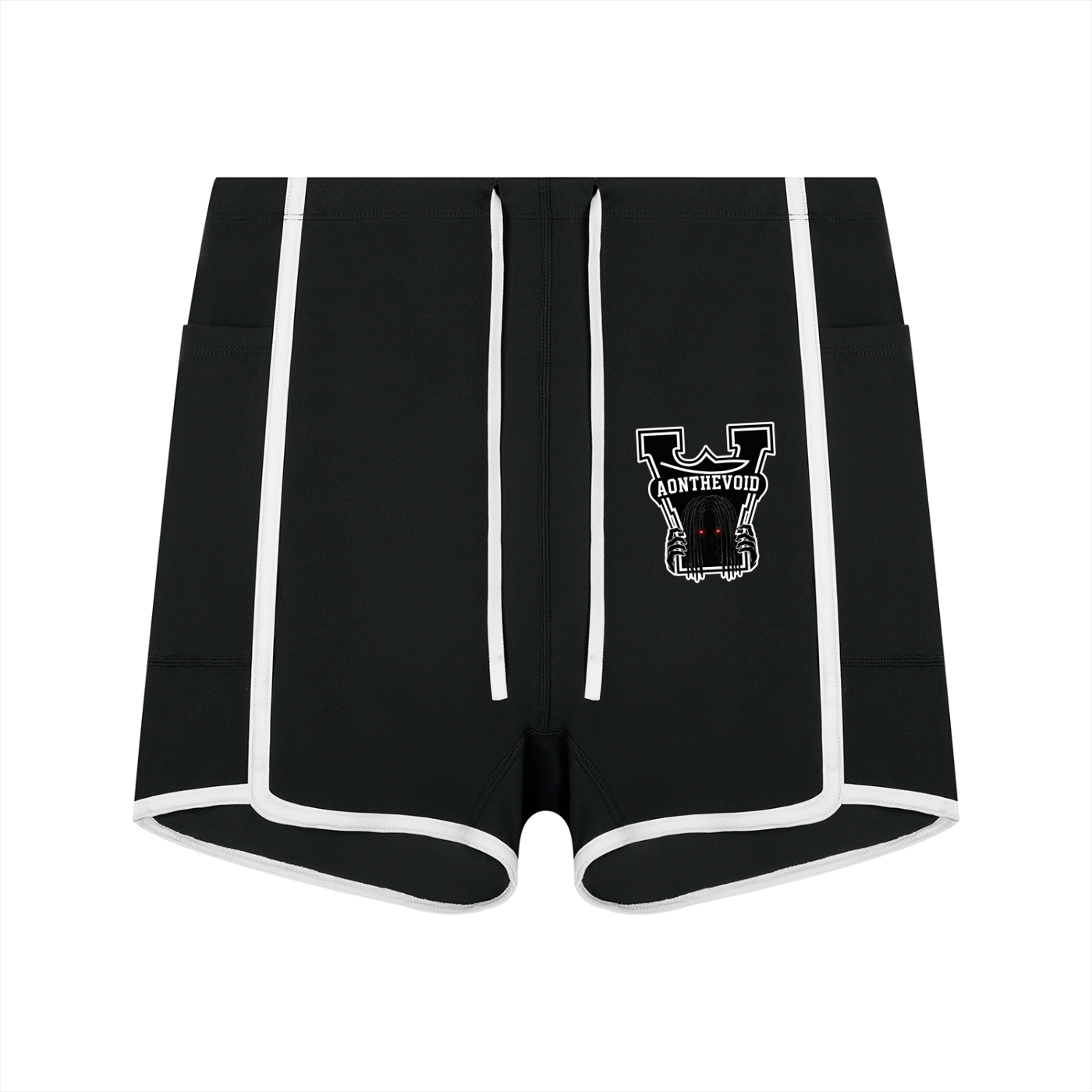 Women's High Rise Color Block Yoga Shorts
