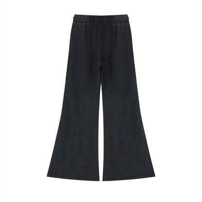 VoidMas Women’s Vintage Wash Flared Sweatpants