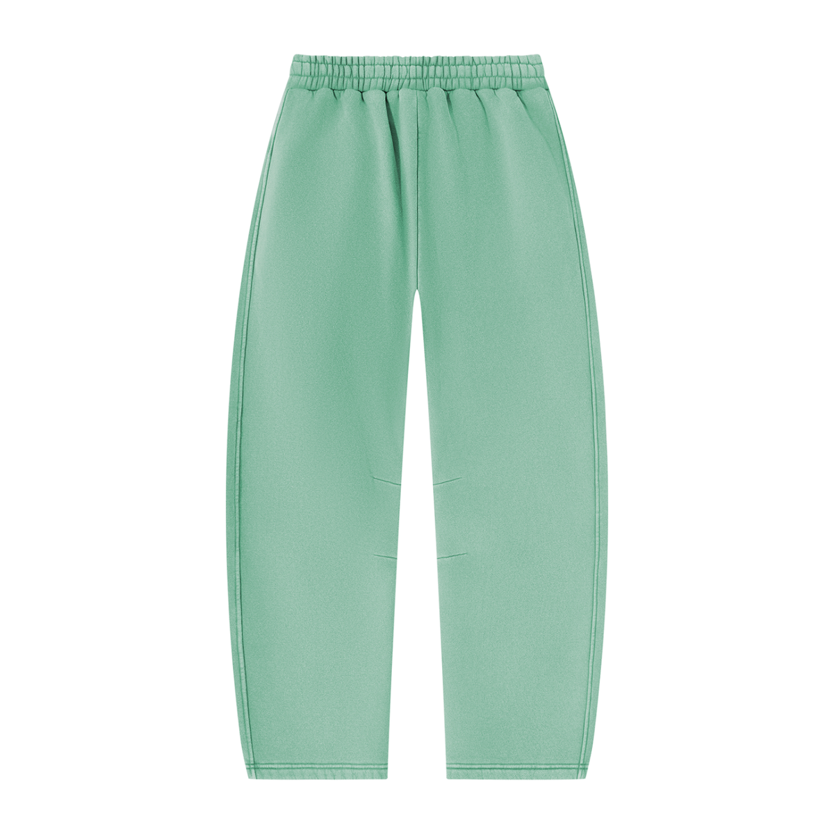 VoidMas Unisex Vintage Wash Barrel Leg Fleece Sweatpants