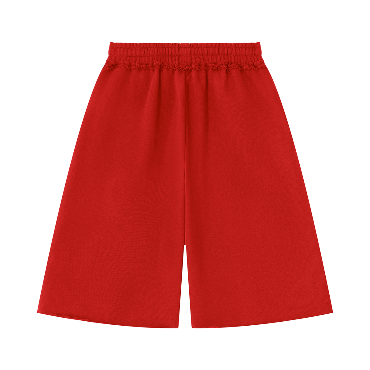 VoidMas Unisex Heavyweight Raw Edge Shorts