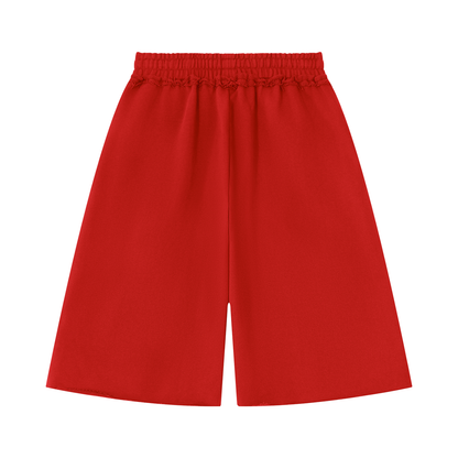 VoidMas Unisex Heavyweight Raw Edge Shorts