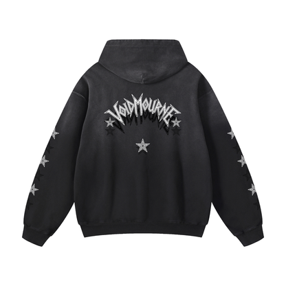 VoidMourne Heavyweight Sunfade Oversized Hoodie