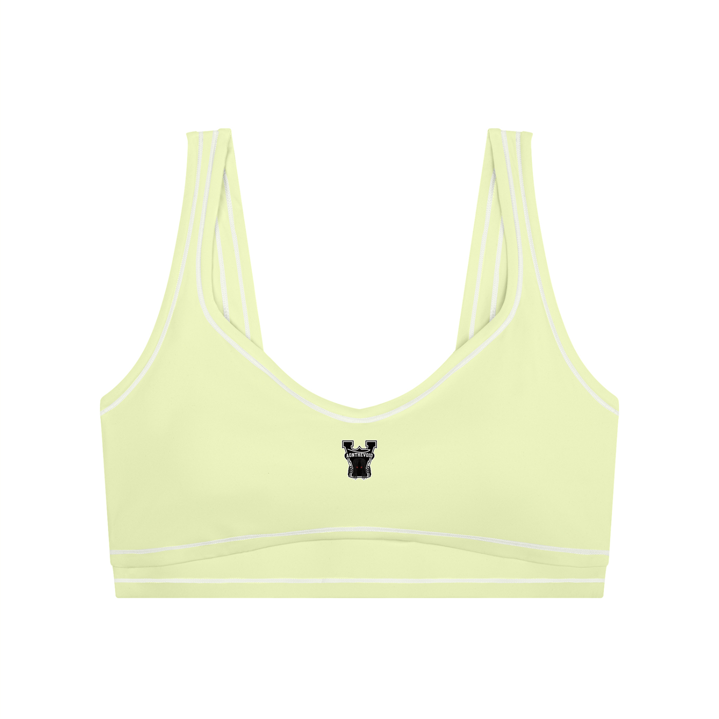 Women’s Topstitching Yoga Sports Bra