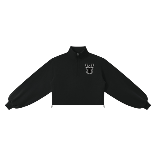 Women’s Mock-Neck Quarter-Zip Sweatshirt