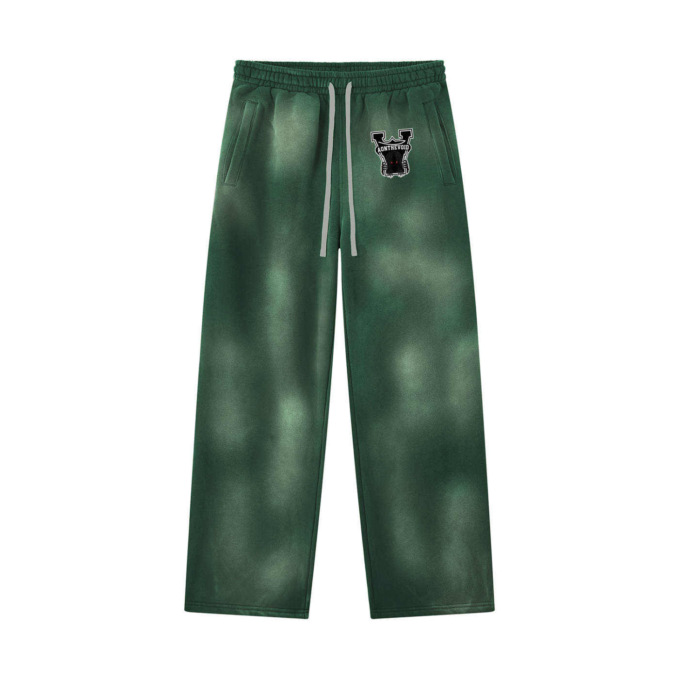Unisex Sunfade Washed Fleece Cargo Pants