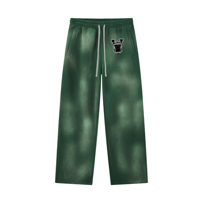 Unisex Sunfade Washed Fleece Cargo Pants