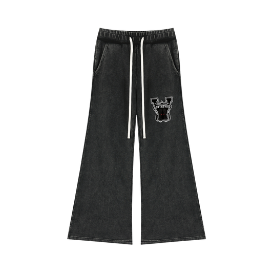 Women’s Mineral Wash Flared Leg Sweatpants