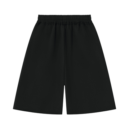 VoidMas Unisex Heavyweight Raw Edge Shorts