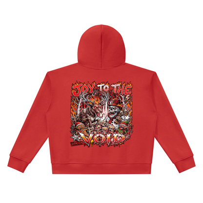 VoidMas Unisex Heavyweight Full Zip Boxy Hoodie