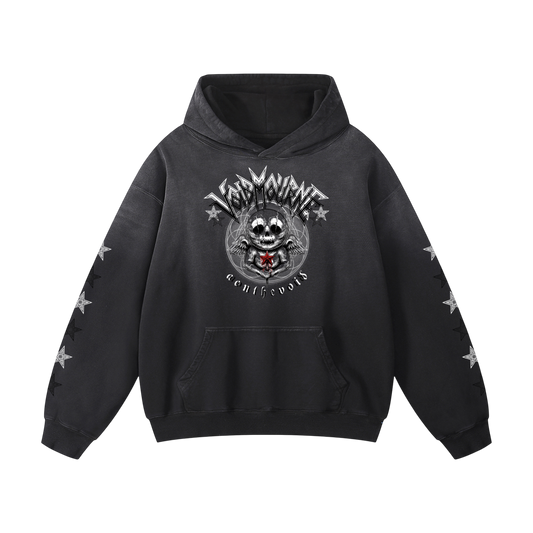 VoidMourne Heavyweight Sunfade Oversized Hoodie