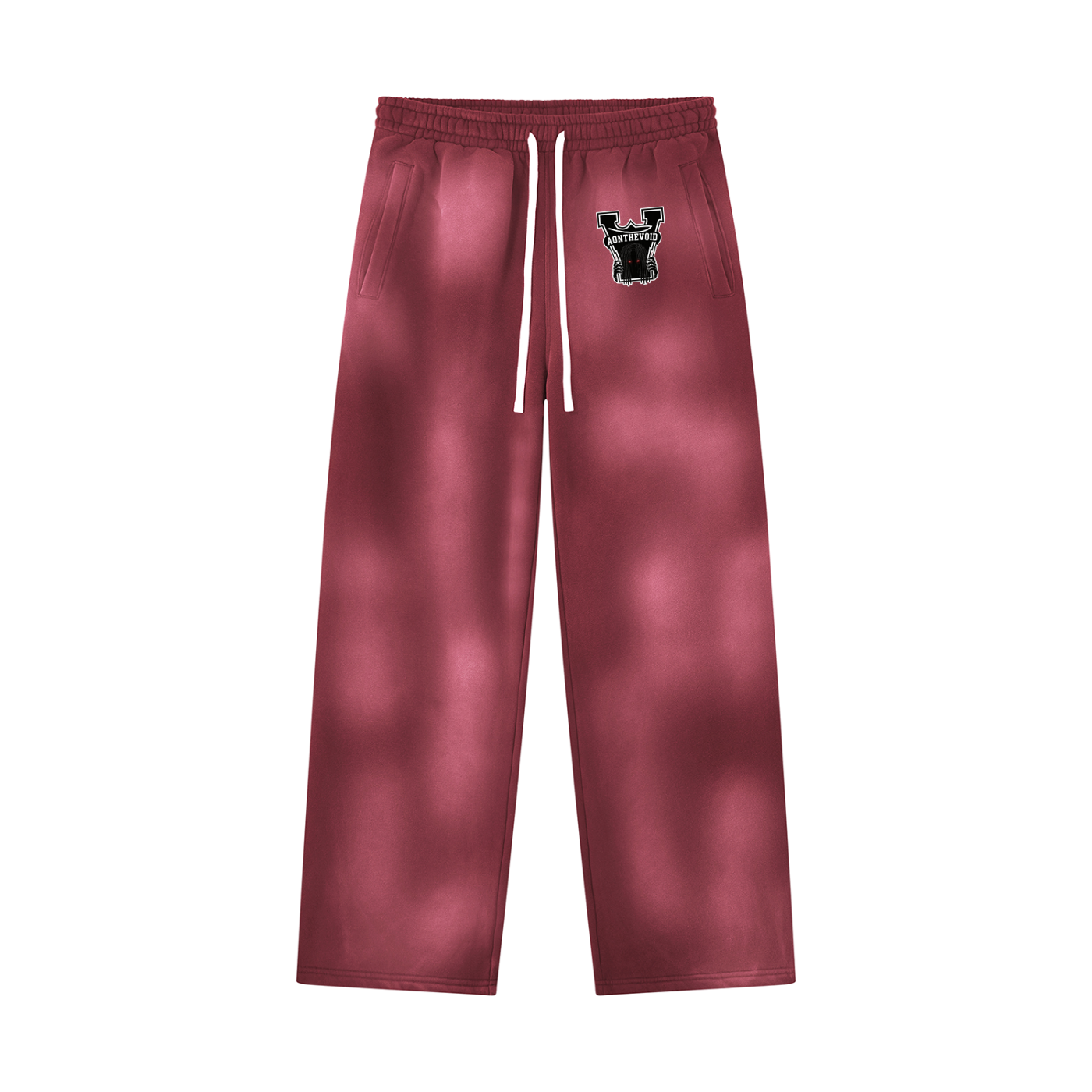 Unisex Sunfade Washed Fleece Cargo Pants