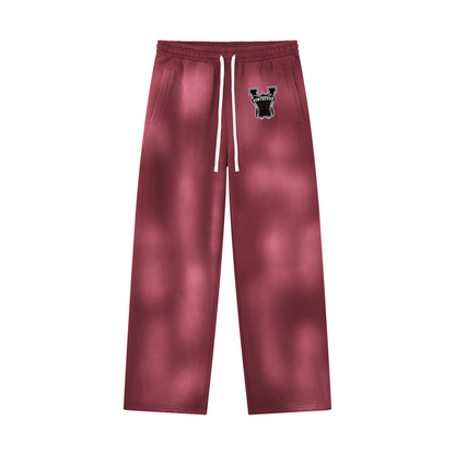 Unisex Sunfade Washed Fleece Cargo Pants