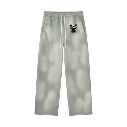 Unisex Sunfade Washed Fleece Cargo Pants