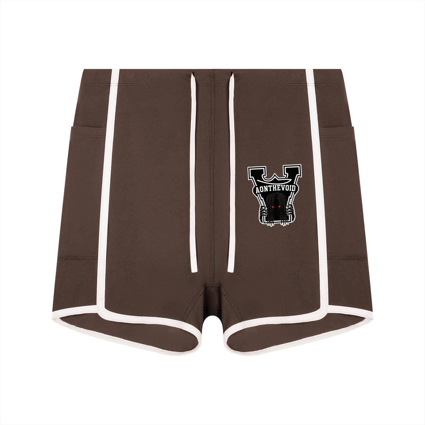 Women's High Rise Color Block Yoga Shorts