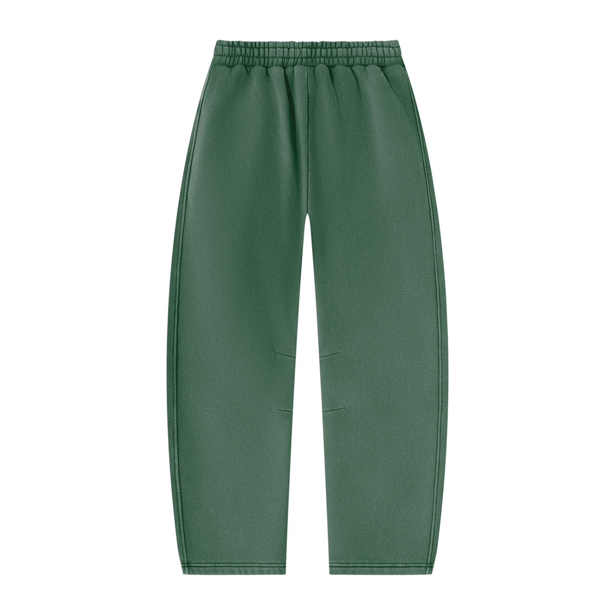 VoidMas Unisex Vintage Wash Barrel Leg Fleece Sweatpants
