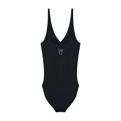 Women’s Full-Zip Ruched Bodysuit