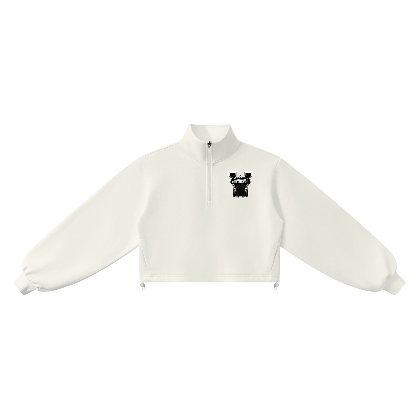Women’s Mock-Neck Quarter-Zip Sweatshirt