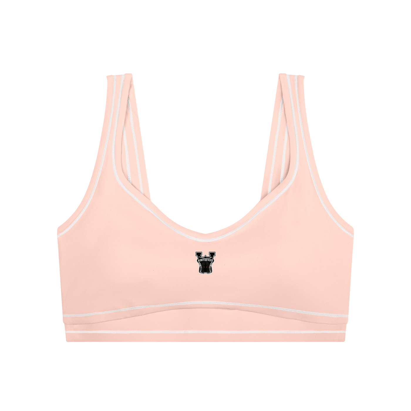 Women’s Topstitching Yoga Sports Bra