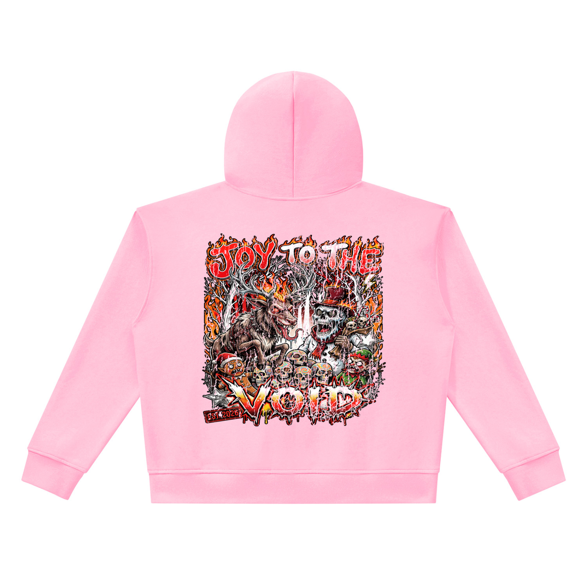 VoidMas Unisex Heavyweight Full Zip Boxy Hoodie