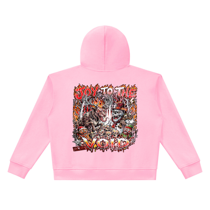 VoidMas Unisex Heavyweight Full Zip Boxy Hoodie