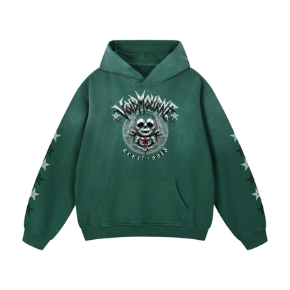 VoidMourne Heavyweight Sunfade Oversized Hoodie