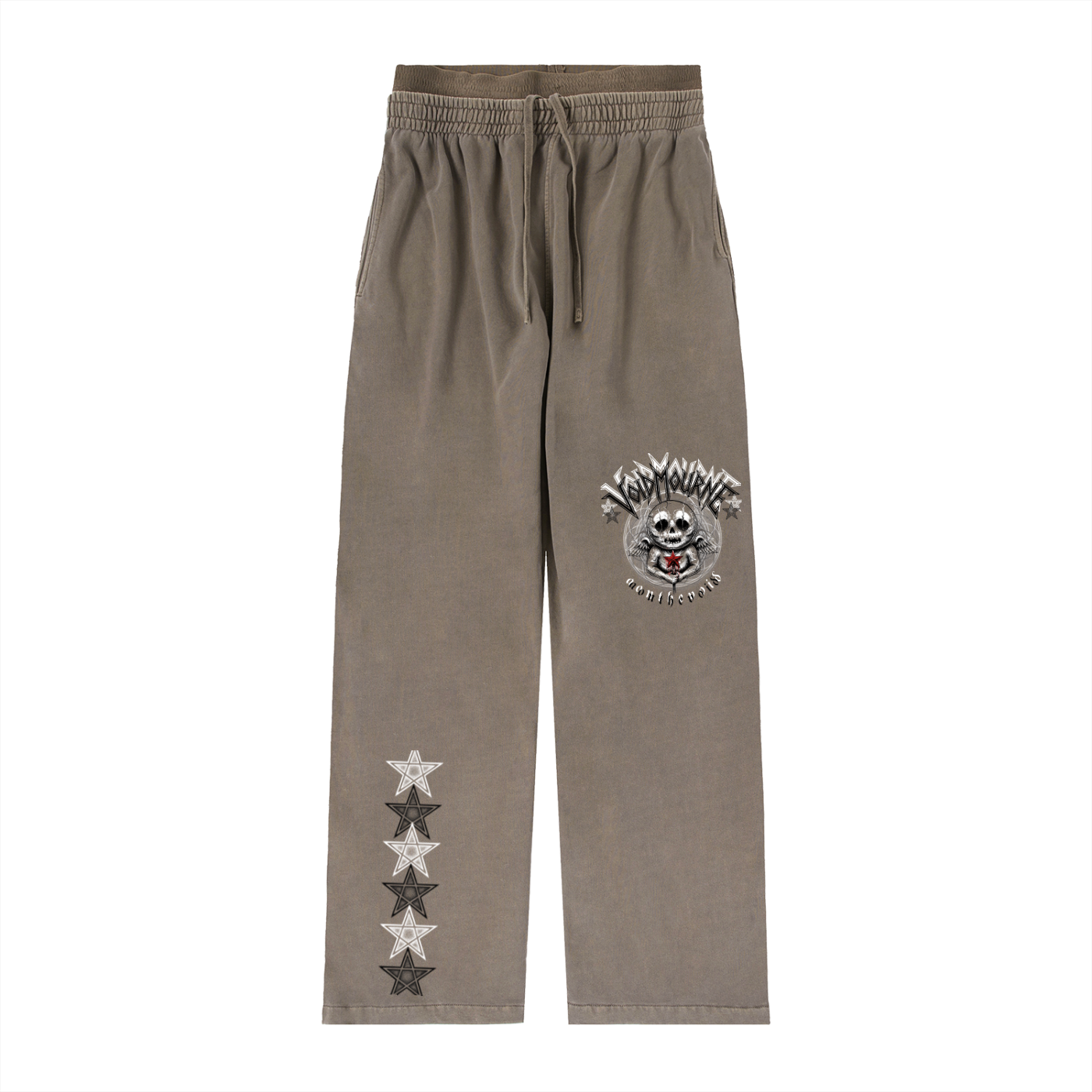 VoidMourne intage Washed Waist Pants