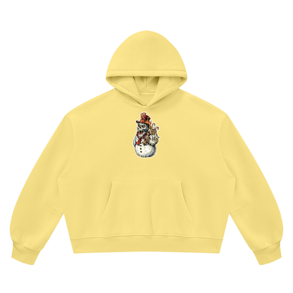 VoidMas Unisex Vintage Wash Boxy Fleece Hoodie
