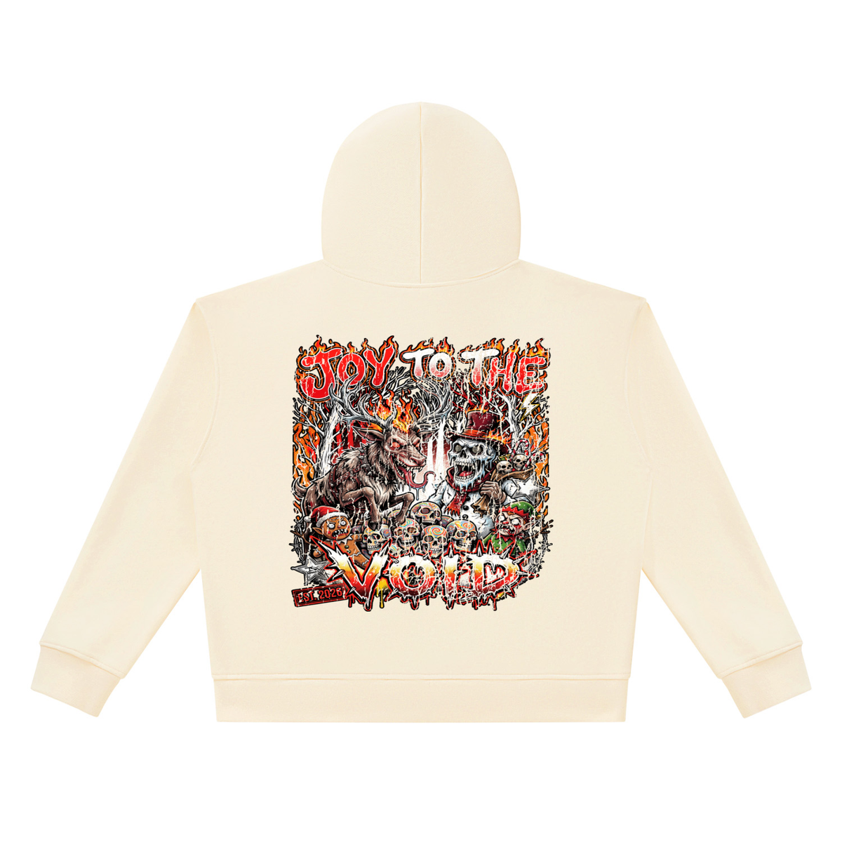 VoidMas Unisex Heavyweight Full Zip Boxy Hoodie