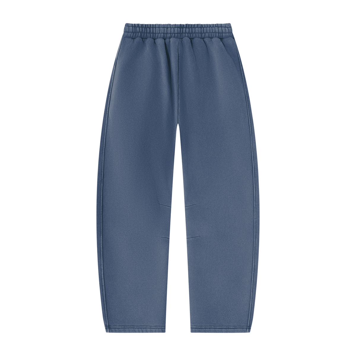 VoidMas Unisex Vintage Wash Barrel Leg Fleece Sweatpants
